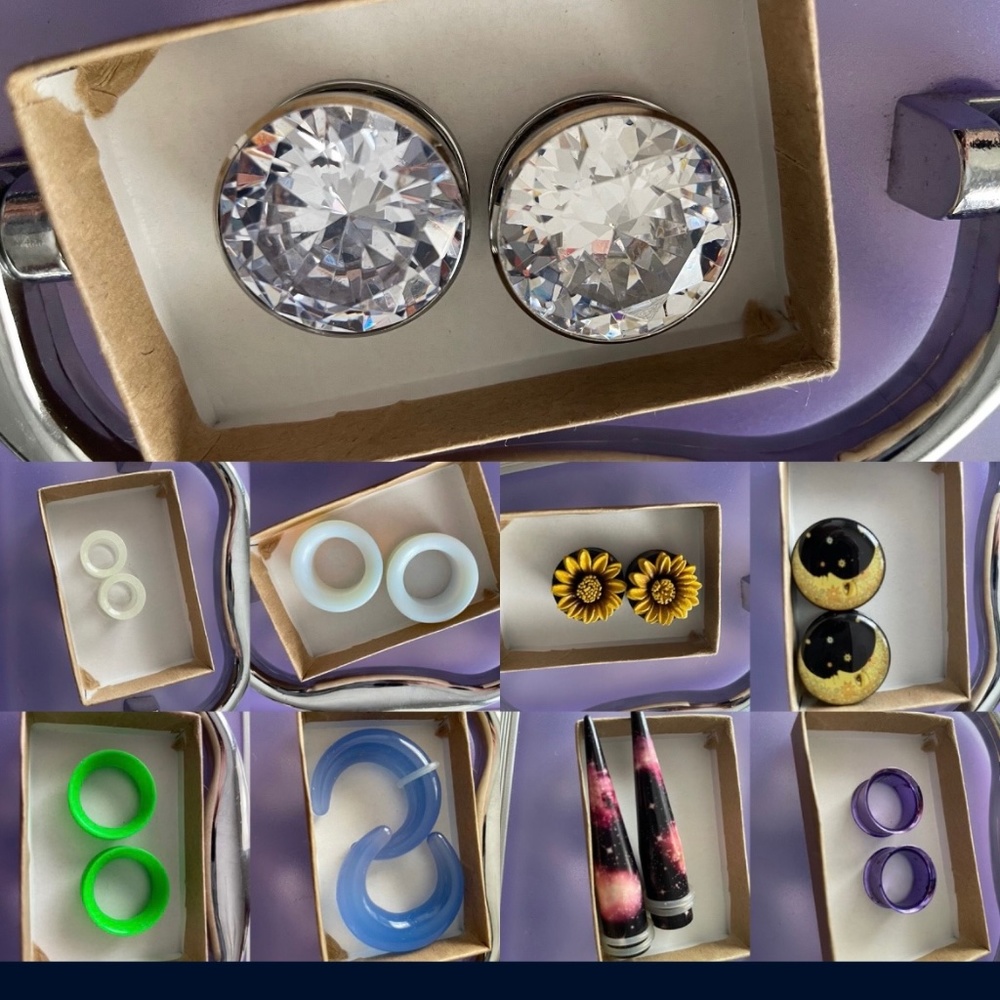 Gauges,plugs, tunnels